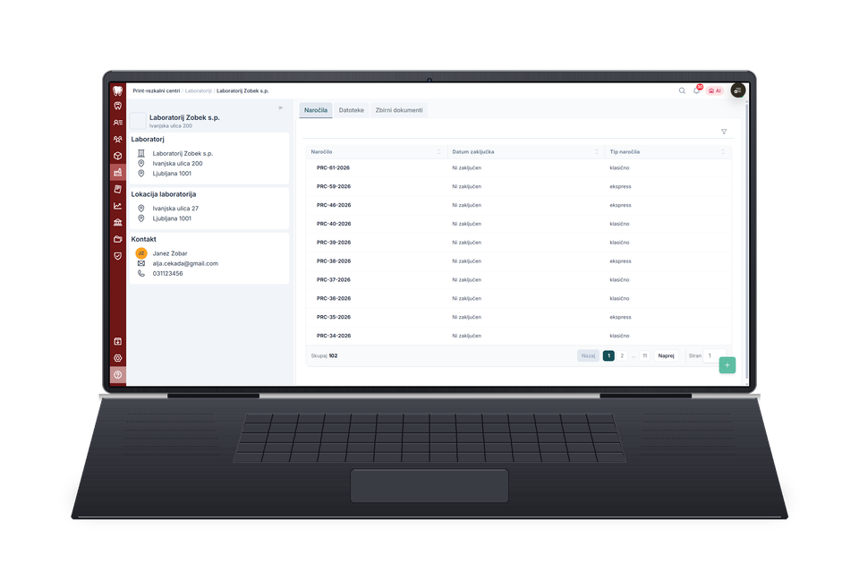 Order files